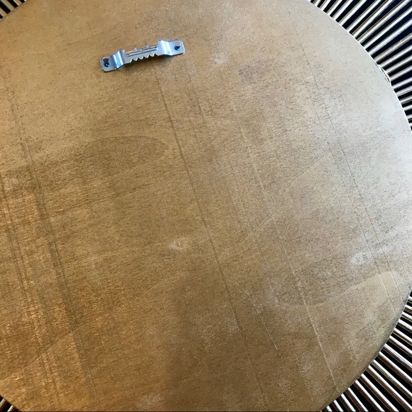 Large 35" Glamorous Gold Sunburst Mirror with 200 Gems Decorative Wall Mirror - Picture 7 of 8